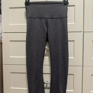 Gray Lululemon Align Crop 23” leggings, Size 2